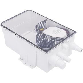 Shower Sump Pump System, 12V 600GPH Marine Multi Port Sump Pump Drain Box Automatic Switch for Boats RVs in Kuwait