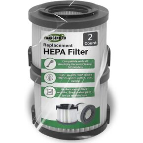 عدد 2 مرشحات HEPA بديلة SF65 - متوافقة مع عصا Simplicity S65/S65S/S65D/S65P اللاسلكية والمكانس الكهربائية المحمولة in Kuwait