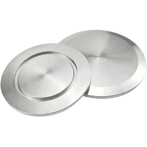 1pc KF10 KF16 KF25 KF40 KF50 KF63 304 Stainless Steel Pipe Fitting KF Vacuum End Cap Fit Tri Clamp(KF80 diameter 114mm) in Kuwait