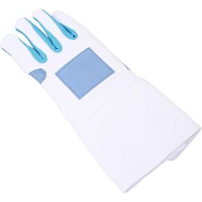 Changor Fencing Glove Right Hand, Anti Slip Knitted Training Glove for Saber Foil Epee, Comfortable Fit Protective Fencing Equipment (S size) in Kuwait