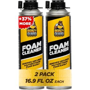 Spray Foam Gun Cleaner - 16.9 Fl oz, Polyurethane Spray Foam Insulation Cleaner, Dissolves Uncured Expanding Sealant (2 Pack) in Saudi Arabia