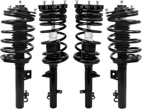 Detroit Axle - 4 Ready Struts for 1996-2007 Ford Taurus Mercury Sable [Sedan] Complete Struts with Spring Assembly 1997 1998 1999 2000 2001 2002 2003 2004 2005 2006 Front & Rear Replacement Suspension in Saudi Arabia