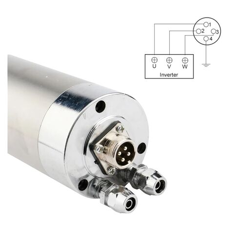 محرك المغزل المبرد بالماء 0.8KW 800W 220V ER11 4 محامل GDZ-18-2 in Kuwait