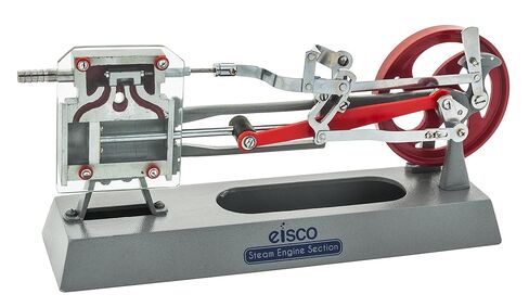 EISCO Steam Engine Model - Working Piston, Slide Valve, and Link Motion in Kuwait
