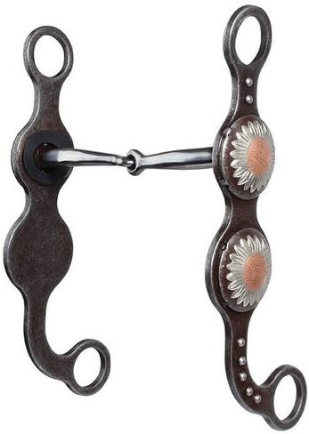 Professional's Choice Sunflower Snaffle Rust 8In in Saudi Arabia