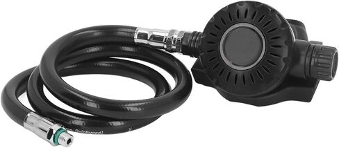 ANGGREK Medium Diving Pressure Hose, Stable and Reliable Diving Breathing Valve (Green) in Saudi Arabia
