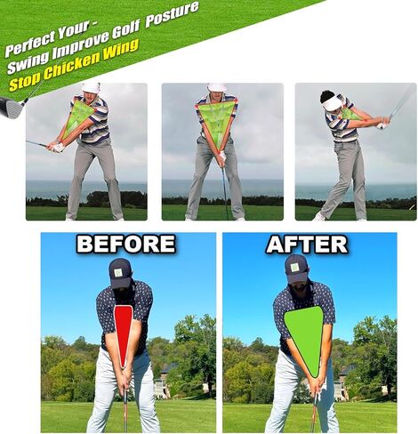 كرة تدريب الجولف المضغوطة - اتصال الساعد الرئيسي وموقع التأثير | إصلاح عملية تقطيع وتقطيع أجنحة الدجاج | تعزيز الإيقاع والتأخر وضرب الكرة النقية | أداة تدريب الجولف ذات الإسفنج الذكي الناعم in Kuwait