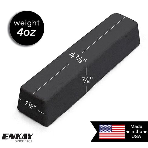 صندوق أدوات بابا جونز 152-BL إنكاي، 4 أونصة. مركب الصنفرة السوداء، مندوف in Kuwait