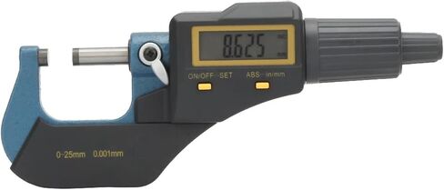 Outer Diameter Micrometer 0~25mm 0.001mm Electronic Digital Micrometer in Saudi Arabia