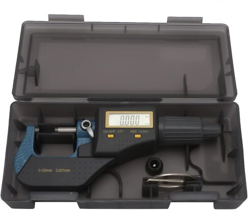 Outer Diameter Micrometer 0~25mm 0.001mm Electronic Digital Micrometer in Saudi Arabia