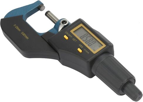 Outer Diameter Micrometer 0~25mm 0.001mm Electronic Digital Micrometer in Saudi Arabia