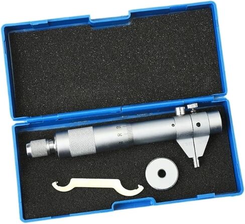 N2UC Steel Inside Micrometer with Clear Scale Marking Bore Measuring Tool(25 50MM Inner diamet) in Saudi Arabia