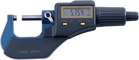 0.001mm Digital Electronic Micrometer 0-25mm Micron Outside Micrometers Gauge Meter Inch/mm Thickness Measuring Tools with Box in Kuwait