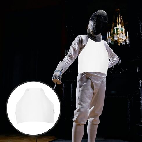 PRETYZOOM Fencing Chest Protector Breast Guard Double-Layer Professional Certified Breathable Portable Chest Protection Gear for Men Women and XL in Kuwait