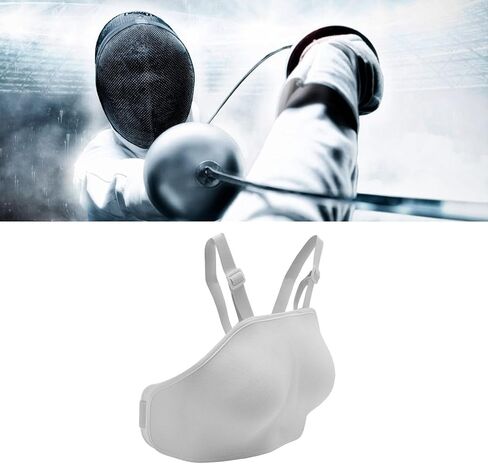 Fencing Chest Guard, Fencing Chest Protector Breast Guard with FIE Approved, for Women Adult Girl Competition Training (M) in Saudi Arabia