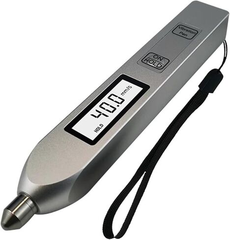 Handheld Pen Vibration Tester, Digital Vibration Analyzer Meter with LCD Backlit Screen, Measuring Range 0.1-199.9m/s2, Acceleration Displacement Tester for Mechanical Fault. in Kuwait