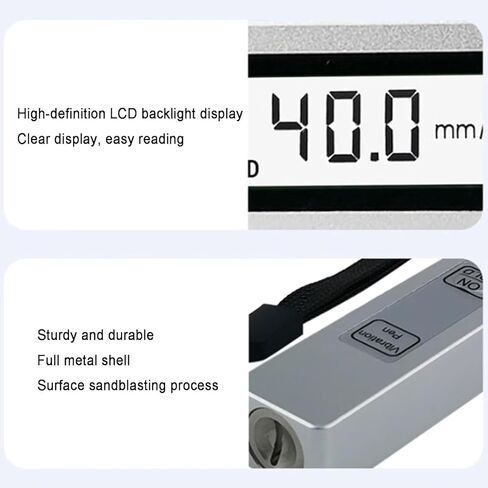 Handheld Pen Vibration Tester, Digital Vibration Analyzer Meter with LCD Backlit Screen, Measuring Range 0.1-199.9m/s2, Acceleration Displacement Tester for Mechanical Fault. in Kuwait