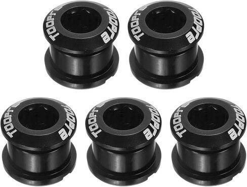 HARFINGTON Single Chain Ring Bolts Aluminum Alloy Bicycle Crankset Nuts Chainwheel Screws for Road Bike Mountain Bike in Saudi Arabia