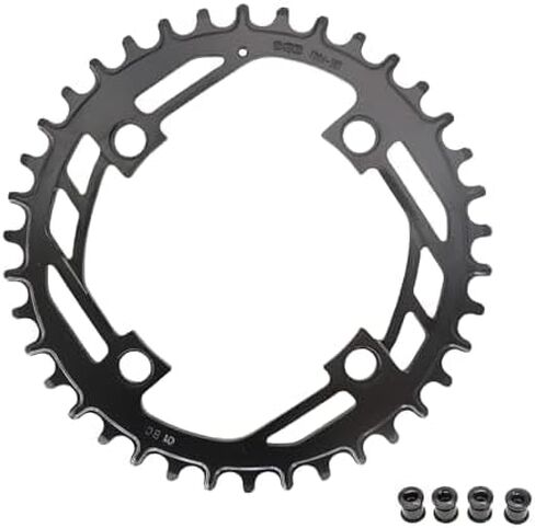 DJC Prowheel 104BCD Bike Chainring Round Steel Chainring Super Long Lifespan 15000km MTB Mountain Bike E-Bike Heavy-Duty for High-Intensity Riding Chain Wheel 8 9 10 11 12speed in Saudi Arabia