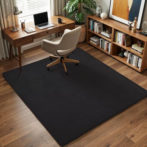 Amearea Modern Soft Hallway Runner Brug ، 2 × 6 أقدام سجاد عداء قابلة للغسل للواحات ، سجاد سجادة سجادة سجادة سوداء سود in Kuwait
