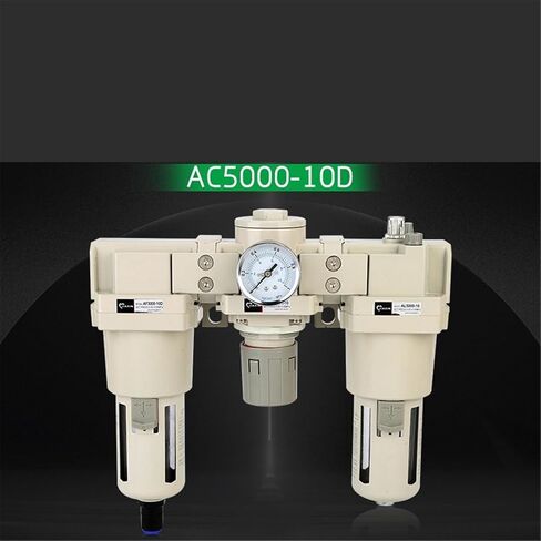 1 قطعة معالج مصدر الهواء هوائي ثلاث قطع AC5000-10D سلسلة فاصل الزيت والماء تجفيف تلقائي in Saudi Arabia