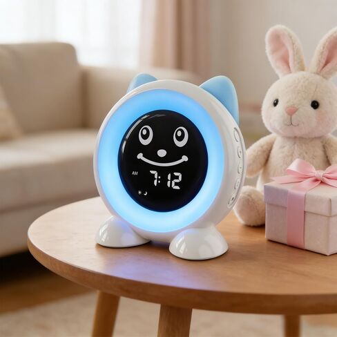 I·CODE OK to Wake Kids Alarm Clock,Toddler Sleep Training Clock with Night Light & Nap Timer,Gift for 2-10 Years Old Children Boys Girls in Kuwait