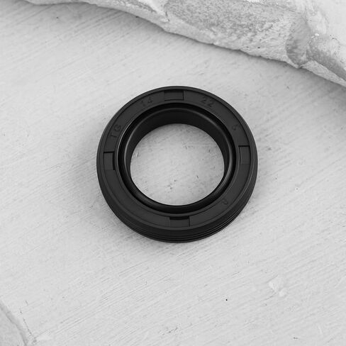 ECSiNG 4Pcs Lip Seal 53015 55523 .562 X .875 X .187 Inch 14x22x5mm Nitrile Oil Seal Compatible with Hydro-Gear Mowers and Garden Equipment in Saudi Arabia
