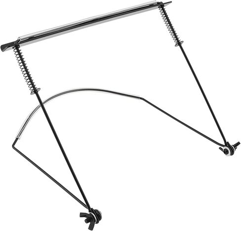 OriGlam Harmonica Holder, 24 Holes Mouth Organ Holder, Adjustable Harmonica Neck Stand Bracket, Harp Neck Brace, Wind Instrument Accessories, Hands-Free During Performance (24 Holes Black) in Kuwait