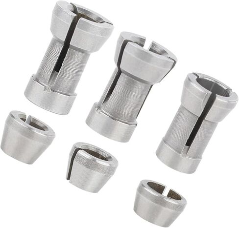 Easy Install Carbon Steel Collet Adapter Nut Routers Easy Installation Carbon Steel Nut Set Milling Cutter Adapter in Saudi Arabia