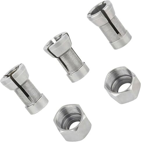Easy Install Carbon Steel Collet Adapter Nut Routers Easy Installation Carbon Steel Nut Set Milling Cutter Adapter in Saudi Arabia