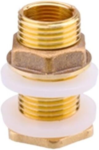 1/2" Male x 3/8" Female BSP Thread Brass Single Loose Key Swivel Nut Pipe Fitting Joint Connector for Fish Water Tank in Saudi Arabia