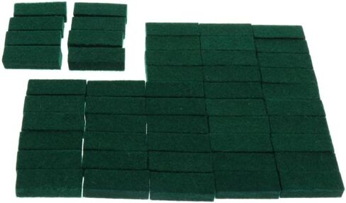 مجموعة مكونة من 50 قطعة من ملحقات إصلاح البيانو المثبط باللون الأخضر in Kuwait