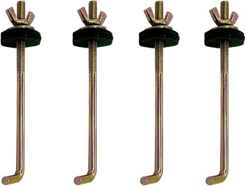 Jiayouy 4Pcs Piano Pedal Repair Screws Metal Pedal L-Screws Replacement Part Accessories in Saudi Arabia