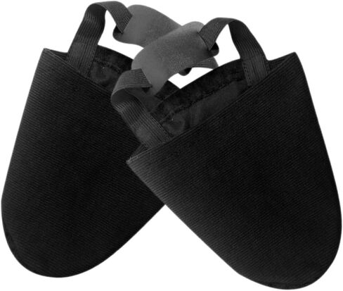 Toyvian 1Pair Bowling Shoe Covers with Elastic Straps for Men Women Enhance Performance Comfort with Bowling Shoe Sliders Protect Your Shoes Feet During Games Black in Saudi Arabia