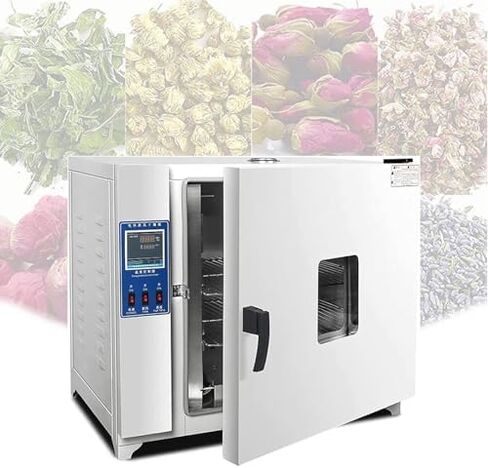 Constant Temperature Blast Drying Oven, 50-300℃, Silent Operation, 43L Stainless Steel & Galvanized Lining, Ideal for Laboratory & Industrial Use, High Efficiency in Saudi Arabia