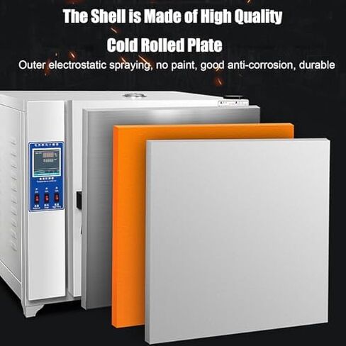 Digital Forced Air Convection Drying Oven, 50-300℃, 43L Stainless Steel & Galvanized Inner Liner, Lab Equipment for Accurate Drying & Heating, Ideal for Research & Testing in Saudi Arabia