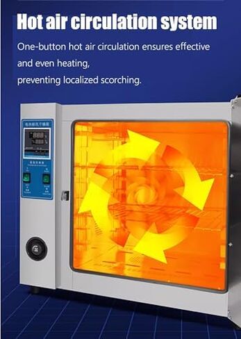 Digital Forced Air Convection Drying Oven, 50-300℃, 43L Stainless Steel & Galvanized Inner Liner, Lab Equipment for Accurate Drying & Heating, Ideal for Research & Testing in Saudi Arabia