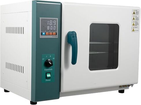 2-Tier Electric Blast Drying Oven, Digital Lab Convection Oven with Intelligent Temperature Control for Baking, Wax Melting & Heat Treatment, Industrial Horizontal Design in Saudi Arabia