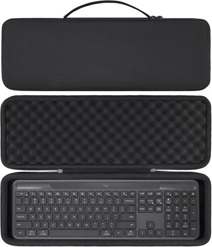 حقيبة حمل صلبة co2CREA متوافقة مع Logitech Signature Slim Solar+ Keyboard K980 (الجراب فقط) in Saudi Arabia