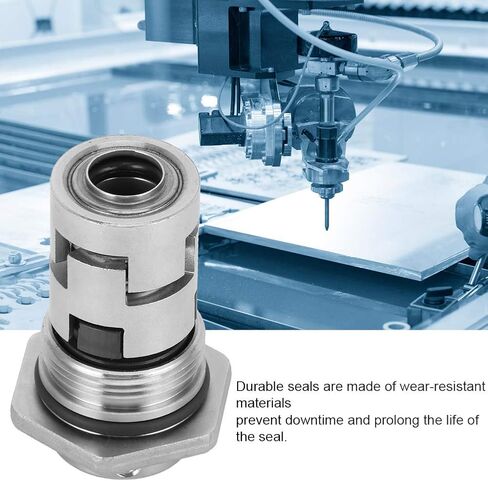 Mechanical Seal, 304 Stainless Steel, Silicon Carbide, for Grundfos CR Vertical Multi Stage Pump, Spindle Shaft 12mm Maintenance, Cartridge Seal for Water Isolation in Saudi Arabia