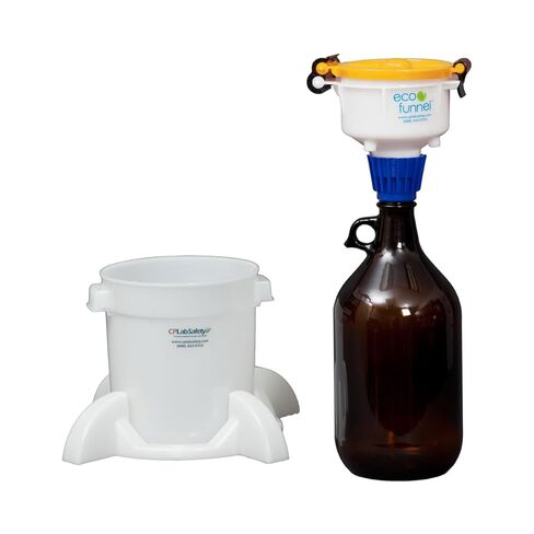 4 بوصة ECO Funnel® مع محول غطاء 38-430 مم، غطاء أصفر in Kuwait