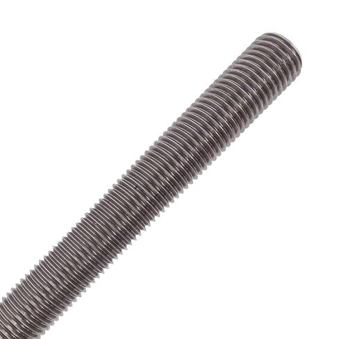 Fasteners Plus Type 304 Stainless Steel Fully Threaded Rod, 5/8" -11 Thread Size, 18" Length Right Hand Threads in Kuwait