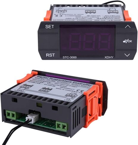 Bewinner Temperature Controller Thermostat with Sensor Thermostat Touch Temperature Modules Greenhouse Cooling House for Farms(110-220V30A) in Saudi Arabia