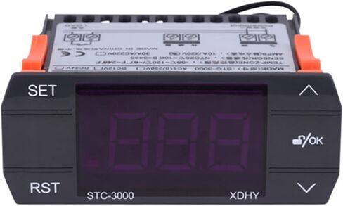 Bewinner Temperature Controller Thermostat with Sensor Thermostat Touch Temperature Modules Greenhouse Cooling House for Farms(110-220V30A) in Saudi Arabia