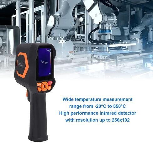 Bewinner 256x192 IR Resolution Thermographic Camera, High Accuracy -4°F to 1022°F, Portable Infrared Camera with 8GB EMMC Storage for Photo Video, Cameras in Saudi Arabia