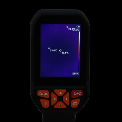 Bewinner 256x192 IR Resolution Thermographic Camera, High Accuracy -4°F to 1022°F, Portable Infrared Camera with 8GB EMMC Storage for Photo Video, Cameras in Saudi Arabia