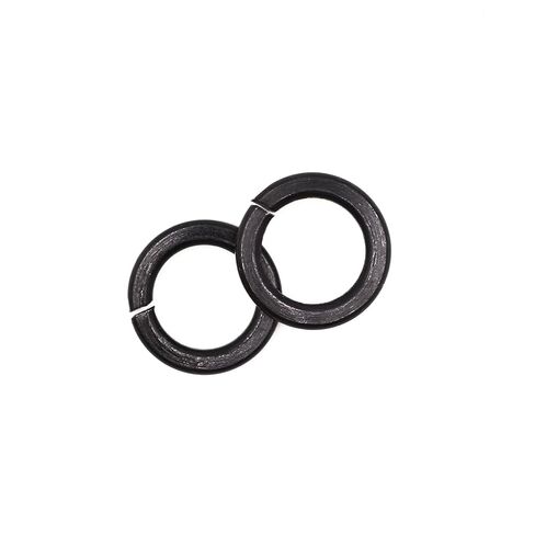 100 PCS M8 Split Lock Washer, 18-8 (304) Stainless Steel Metric Spring Lock Washer,Household, Construction Washers (Black) in Kuwait
