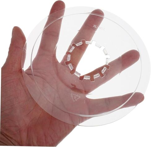 SUPVOX Bike Flywheel Guard Transparent Spoke Protector for Mountain Bike Rear Wheel Flywheel Cover Durable Rim Guard Easy Install 5.31X5.31X0.19In in Saudi Arabia
