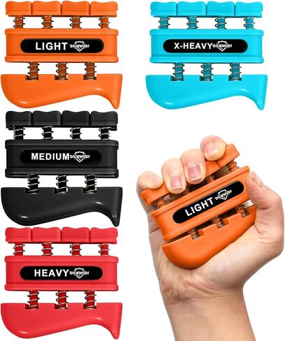 مدرب قوة القبضة، مدرب قوة الأصابع لتدريب قوة قبضة الأصابع والمعصمين واليدين للمنزل والمكتب وصالة الألعاب الرياضية والتسلق والرياضيين والموسيقيين والعلاج in Kuwait