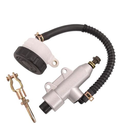 Hydraulic Rear Foot Brake Master Cylinder Pump with Reservoir 250cc Compatible with Pit Bike Motorcycle Quad ATV in Saudi Arabia